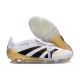 Adidas Predator Elite Fold-Over Tongue FG Voetbalschoenen Wit Zwart Goud