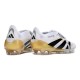 Adidas Predator Elite Fold-Over Tongue FG Voetbalschoenen Wit Zwart Goud