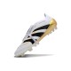 Adidas Predator Elite Fold-Over Tongue FG Voetbalschoenen Wit Zwart Goud