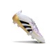 Adidas Predator Elite Fold-Over Tongue FG Voetbalschoenen Wit Zwart Goud