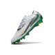 Nike Phantom 6 Low Elite Gras Voetbalschoenen Wit Zilver Groen