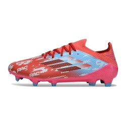 Adidas F50 Elite Gras Voetbal Schoenen Rood Blauw
